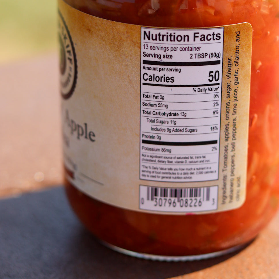 Flamin Apple Salsa 16 oz | Beak & Skiff / 1911 Established