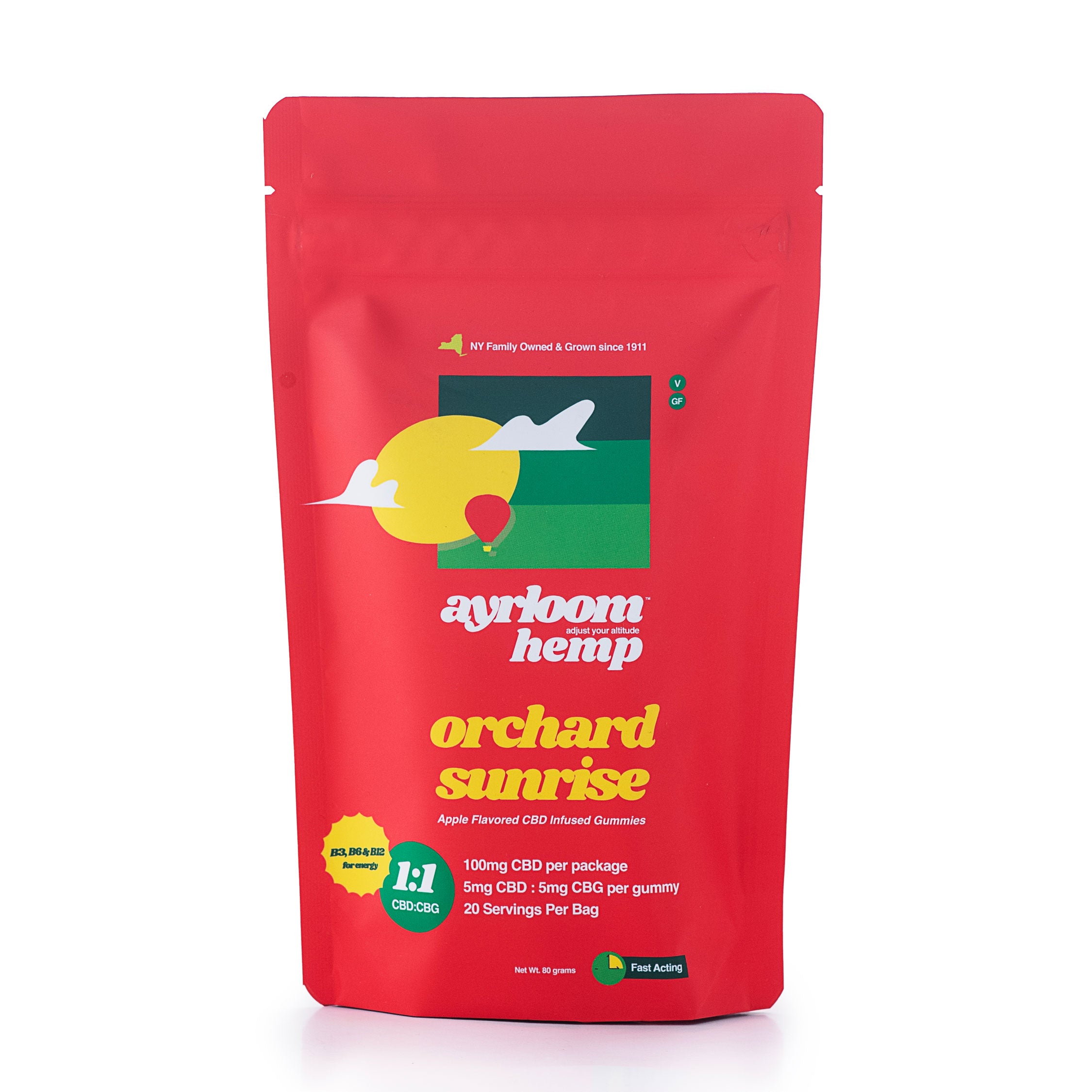 【​限​定​販​売​】 Sunrise Orchard - Beak | Gummies Infused CBD:CBG Acting Fast リラクゼーショングッズ