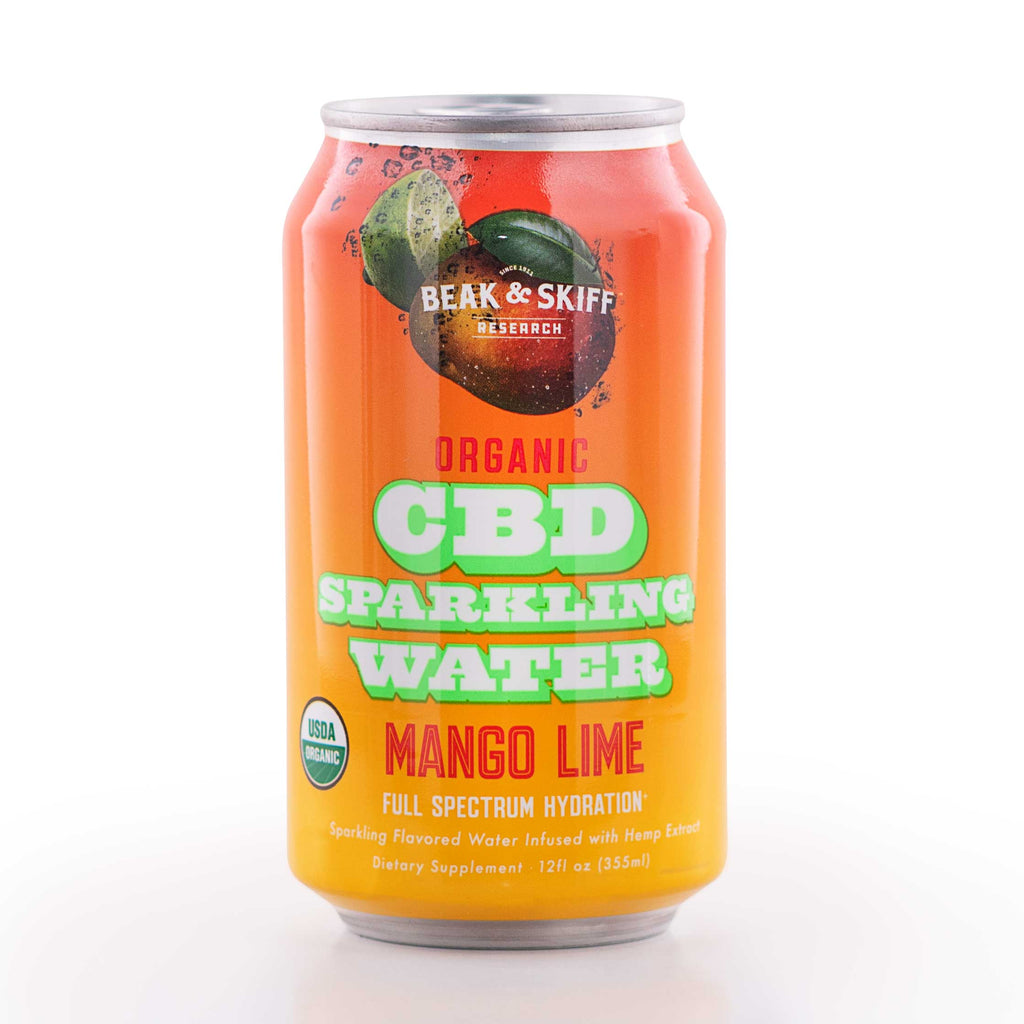 Organic CBD Sparkling Water Variety 12 Pack